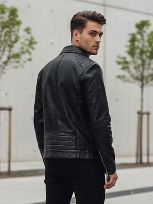 Trendy zimní bunda s kapucí v šedém provedení