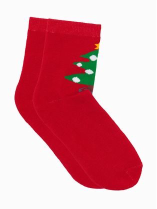 Mix dámských ponožek s vánočním motivem ULR066 (2ks)