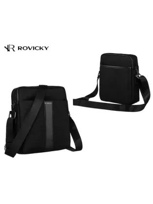 Praktická černá pánská taška přes rameno ROVICKY