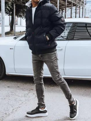 Atraktivní granátová bunda na zimu