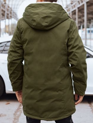 Pánská stylová zimní kamelová bunda