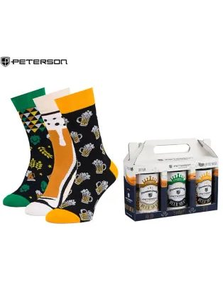 Sada ponožek pivo v plechovce (3 páry)