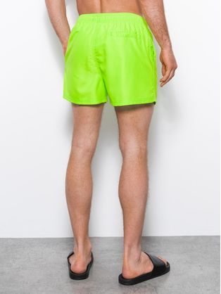 Trendy plavky v limetkové barvě W318