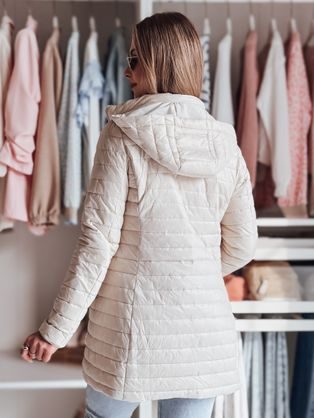 Oboustranná dámská béžová parka Beget