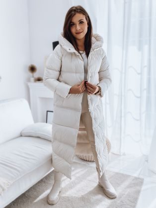 Dámská krásná bunda v bílé barvě Inka Premium