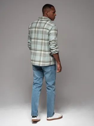 Klasické modré rifle v atraktivním provedení