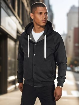 Jednoduchá mikina v granátové barvě