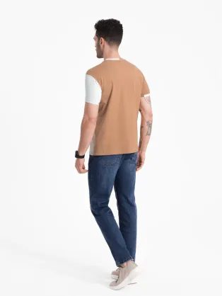 Trendy růžové tričko bez potisku V5 TSCT-22SS-004