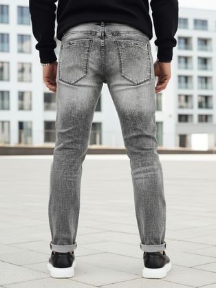 Elegantní černá pánská mikina bez kapuce v1 om-sszp-0238