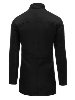 Černý kabát v elegantním designu