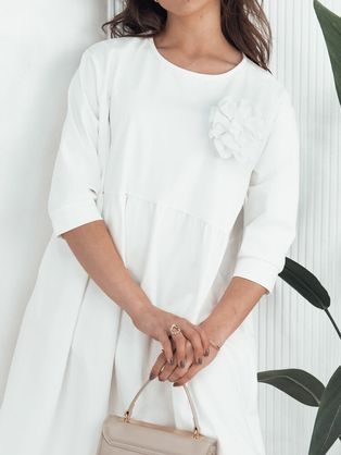 Moderní bílé šaty Kiara