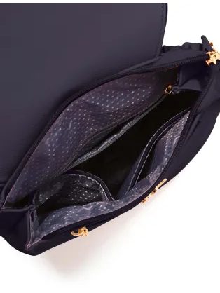 Černý dámský batoh Vermi se vzorem