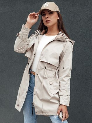 Dámská parka v šedé barvě Fashlove