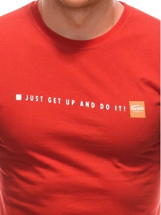Jednoduché tričko v hořčicovém provedení S1370