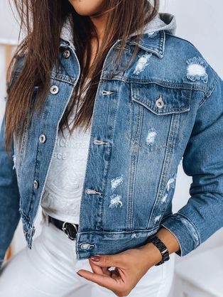 Stylová dámská riflová bunda Boost nebesky modrá