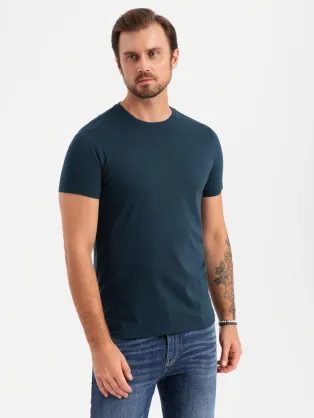 Pánské kotníkové ponožky barva jeans