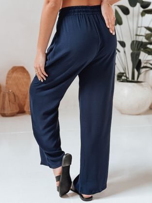 Dámské béžové elegantní kalhoty Bafrot