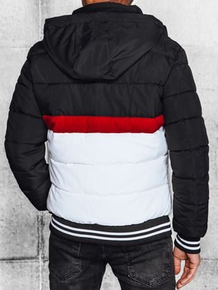 Trendy tmavě modrá bomber bunda V1 JANP-0153