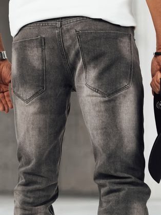 Moderní kapsáčové béžové jogger kalhoty