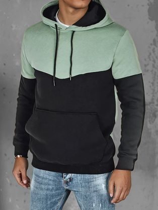 Černá pánská mikina s motivačním nápisem
