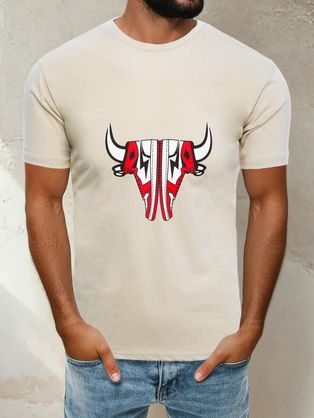 Originální bílé tričko s výrazným nápisem