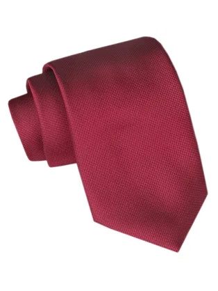 Módní bordó pánská kravata