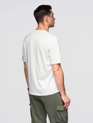 Černá pánská košile slim fit se vzorem