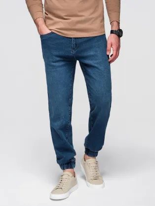 Pánské modré džínové joggers V2 PADJ-0265