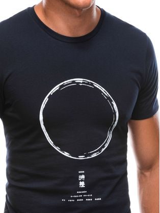Granátové tričko s originálním motivem S1729