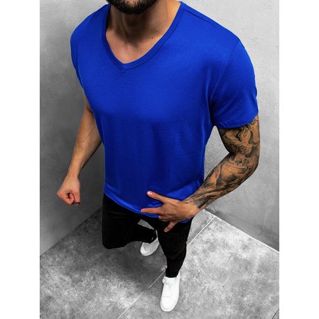 Univerzální kobaltově modré tričko JS/712007Z