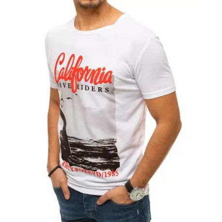 Nádherné bílé tričko California