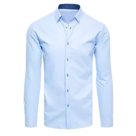 Elegantní košile v blankytně modré barvě