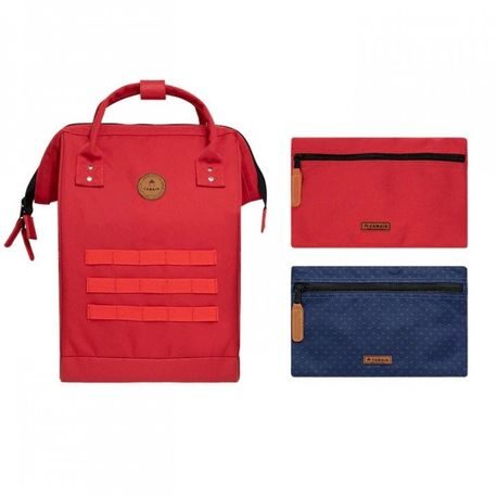 Originální červený ruksak Cabaia Adventurer Oslo M