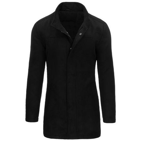 Černý kabát v elegantním designu