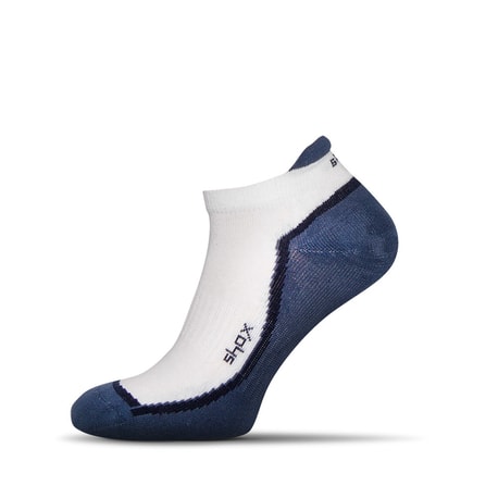 Bílo - modré pánske ponožky