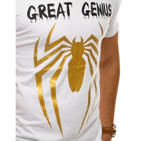 Originální bílé tričko Great Genius