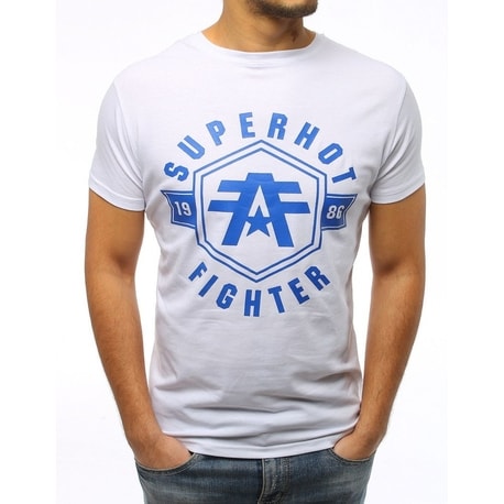 Bílé tričko SUPERHOT FIGHTER