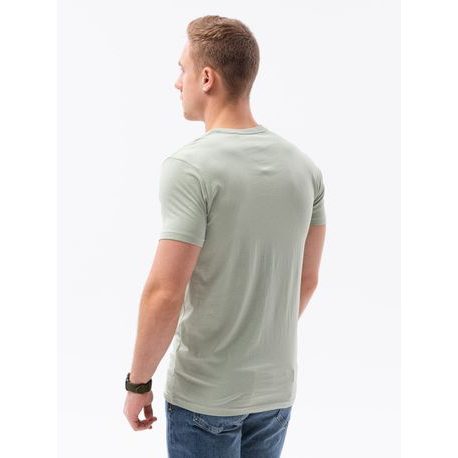 Trendy tričko s potiskem v zelené barvě S1434 V-20B