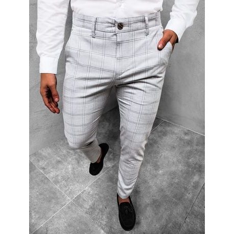 Chinos kalhoty v šedé barvě DJ/5590