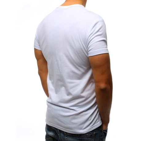 Bílé tričko s výrazným potiskem