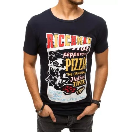 Originální granátové tričko Pizza