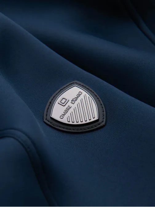 Tmavě modrá bomber trendy bunda V2 JALP-0141
