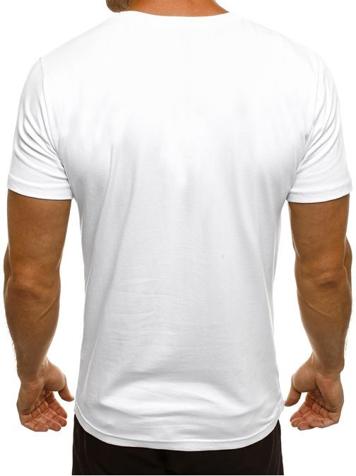 Coolové tričko s lebkou BLACK ROCK 1021/17 bílé