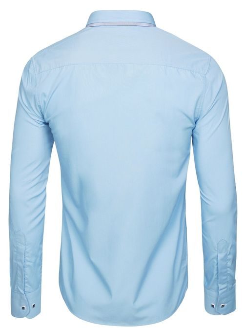 Nebesky modrá pánská košile RAW LUCCI 788