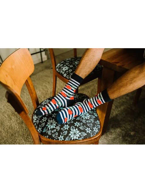Ponožky s nádherným motivem Třešní