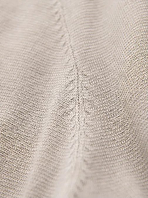 Jedinečný béžový pánský svetr V3 SWSW-0183