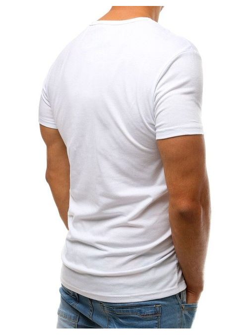Jedinečné bílé tričko SUPER HOT