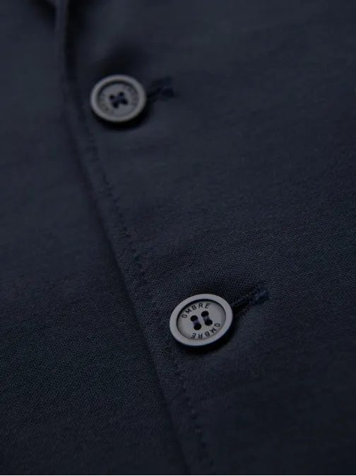 Sportovní granátové sako slim fit V3 BLZB-0101