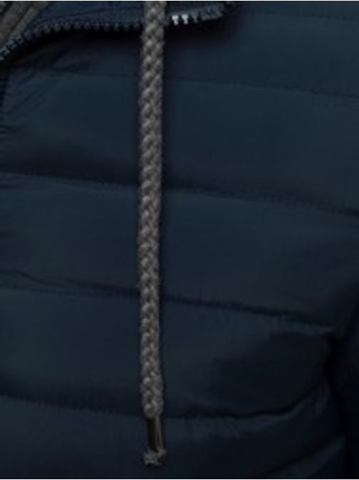 Zimní trendy granátová bunda s kapucí J.BOYZ X1012K
