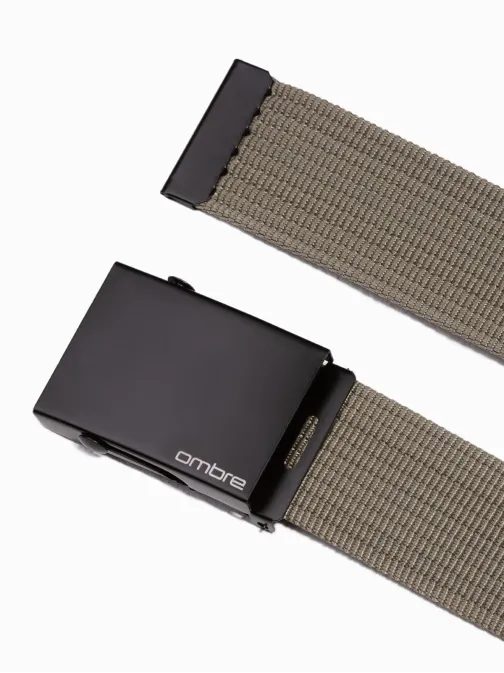 Khaki pánský opasek A030